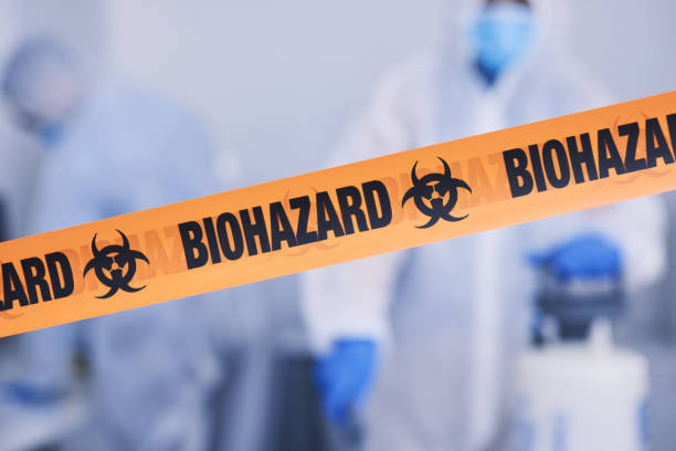 Professional Trauma Scene Cleanup technician working in Hillsborough, NJ